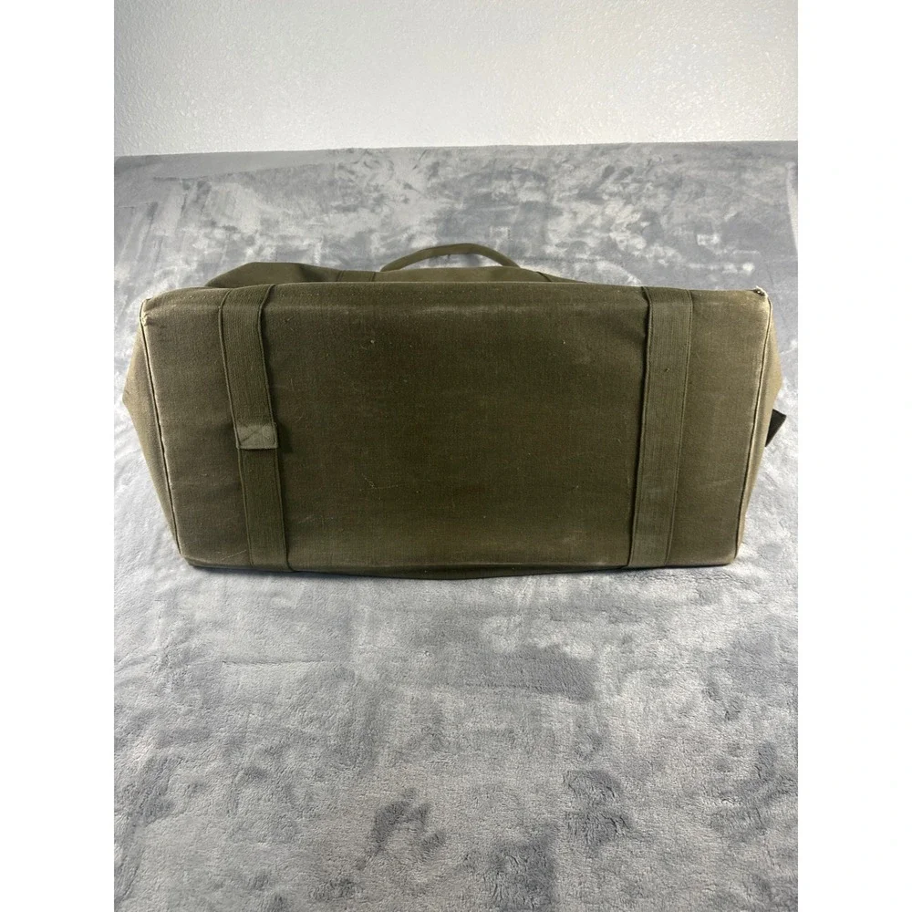 Vintage US Military Kit Bag High Altitude MF-1 Berger Brothers Canvas Duffel OD
